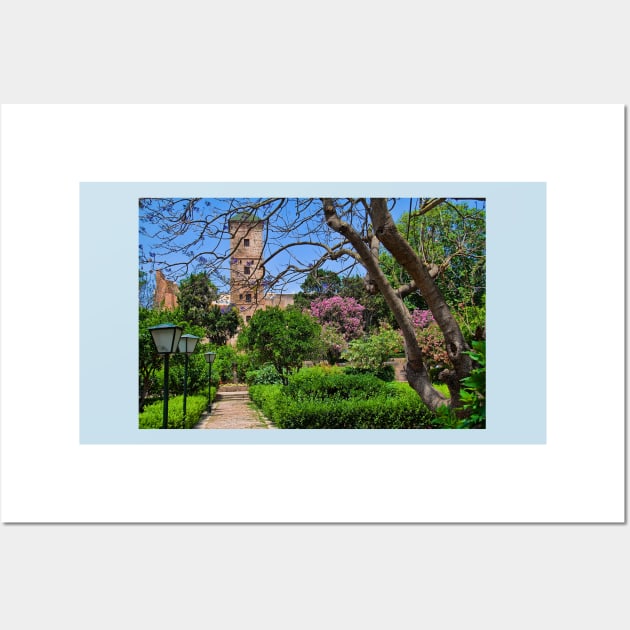 Morocco. Rabat. Kasbah Des Oudaias. Andalusian Gardens. Wall Art by vadim19